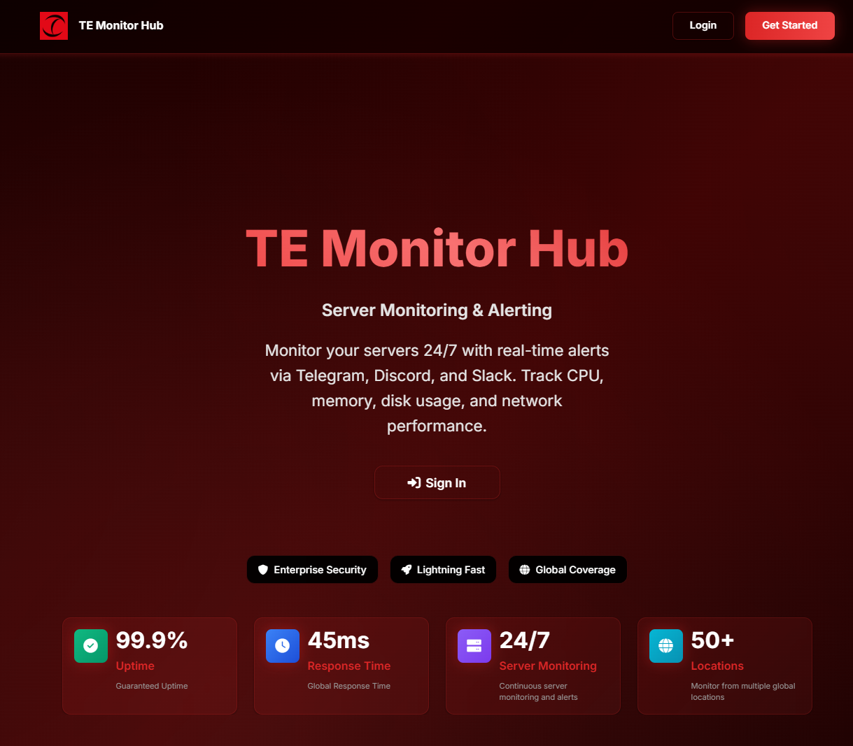 TE Monitor Hub ile Profesyonel Sunucu İzleme ve Bildirim Sistemi Geliştirildi
